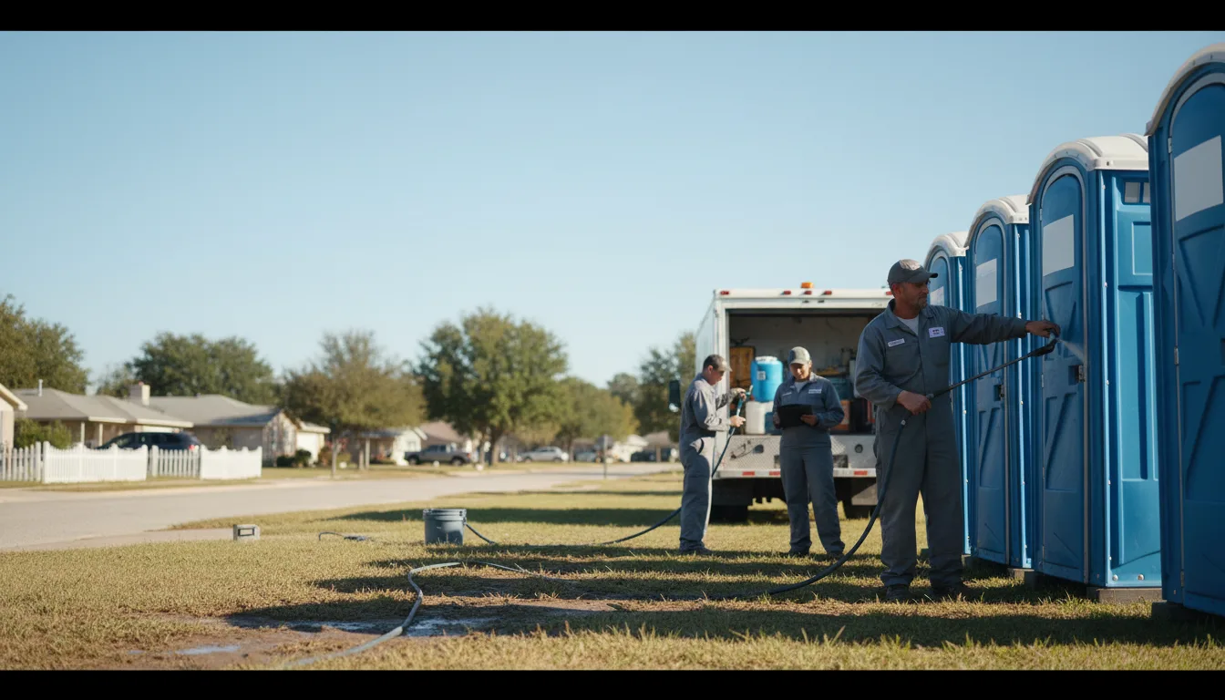 Long-Term Portable Toilet Rental in Dundee, IA near me